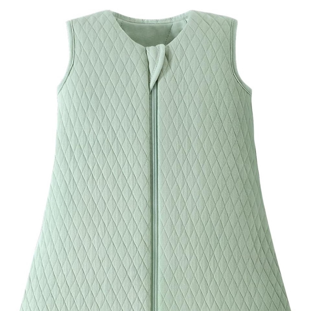 Baby Quilted Sleep Sack - Mint Green